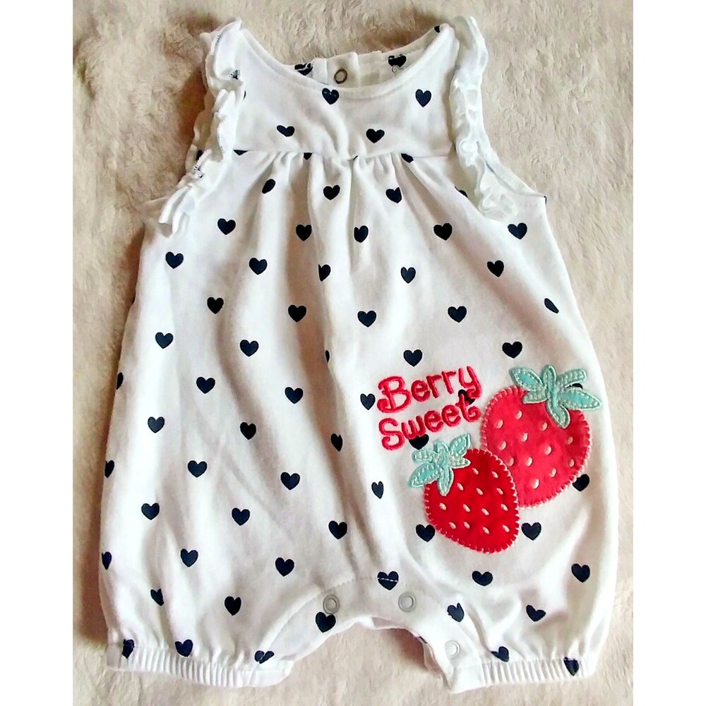shorts Newborn New Koalababy white one piece sleeveless summer romper baby girl